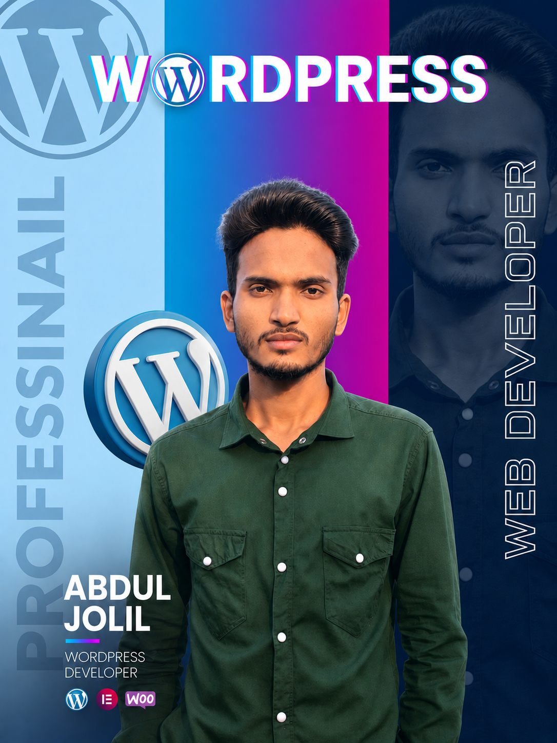 Professional portrait of Abdul Jolil, founder of Next Zen BD